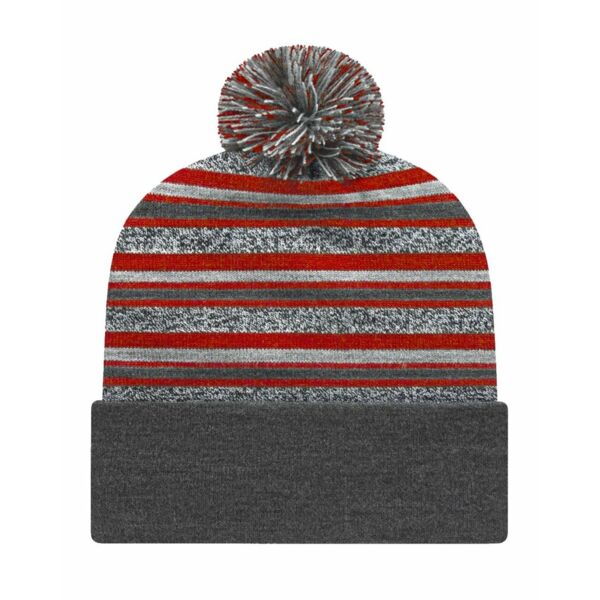 USA-Made Striped Beanie Thumbnail