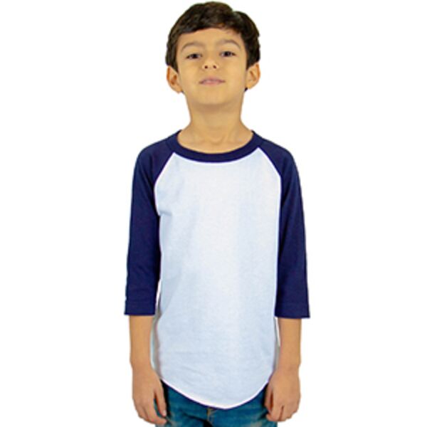 Youth Three-Quarter Sleeve Raglan Thumbnail