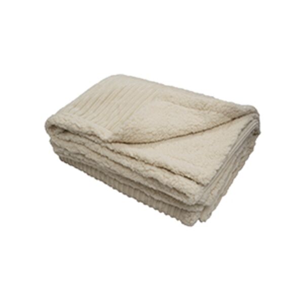 Corduroy Lambswool Throw Blanket Thumbnail