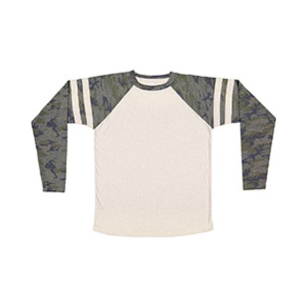 Men's Gameday Mash-Up Long Sleeve Fine Jersey T-Shirt Thumbnail