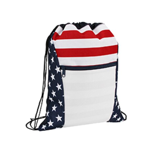 Patriotic Drawstring Bag Thumbnail