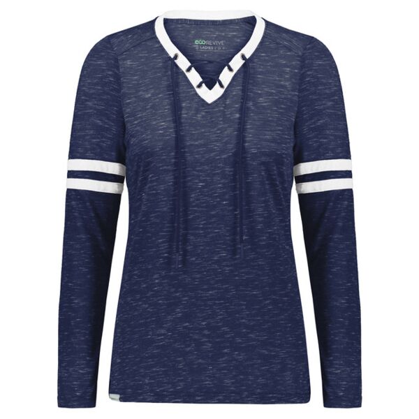 Ladies' Monterey Long-Sleeve V-Neck Thumbnail
