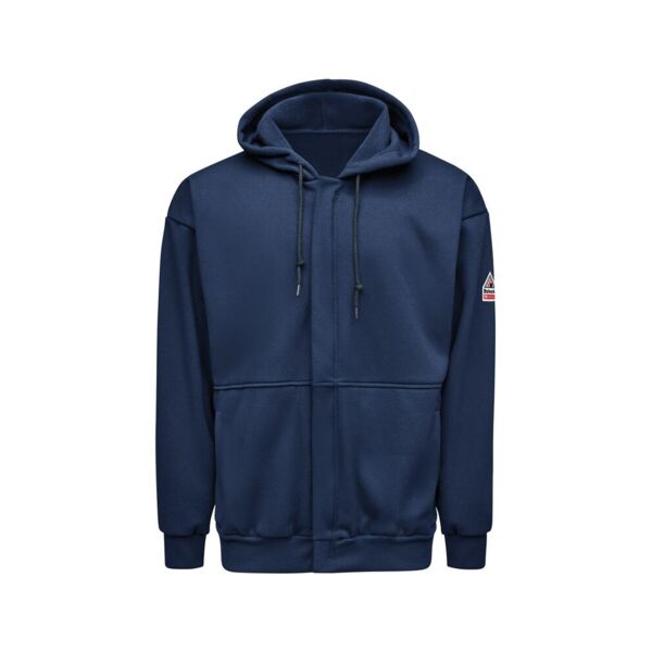 Men's Tall Full-Zip Fleece Hooded Sweatshirt Thumbnail