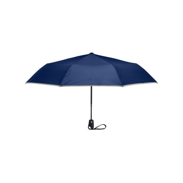 Auto-Open Umbrella With Reflective Trim Thumbnail