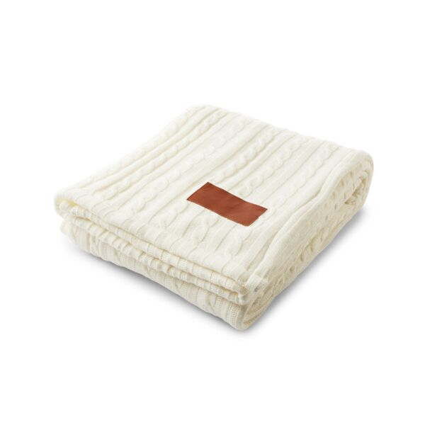 Cable Knit Sherpa Throw Thumbnail