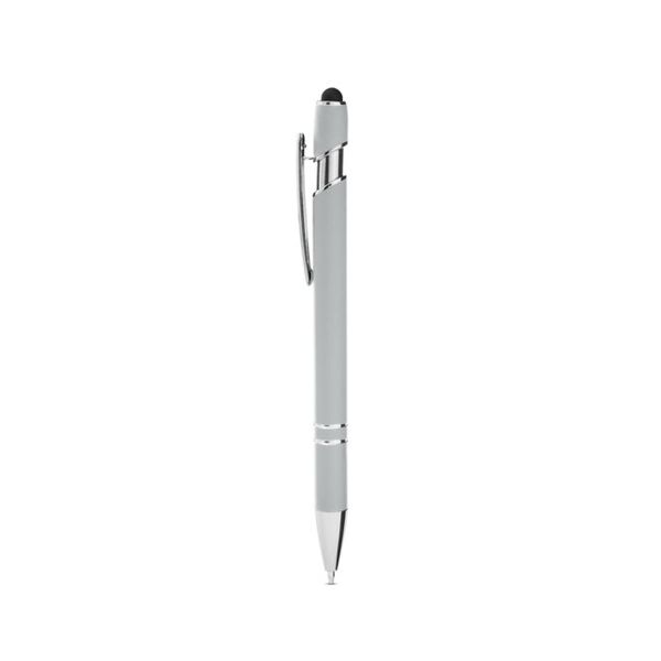 Rubberized Aluminum Click Stylus Pen Thumbnail