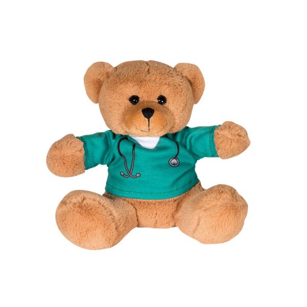7" Doctor Or Nurse Plush Bear Thumbnail