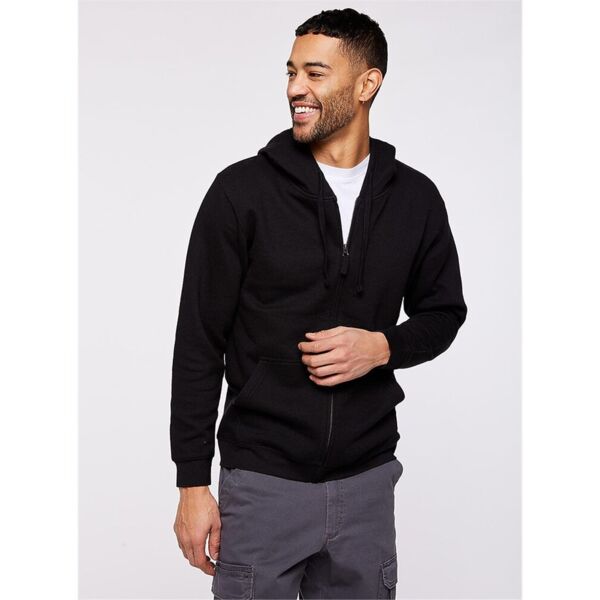 Unisex Full-Zip Fleece Hoodie Sweatshirt Thumbnail