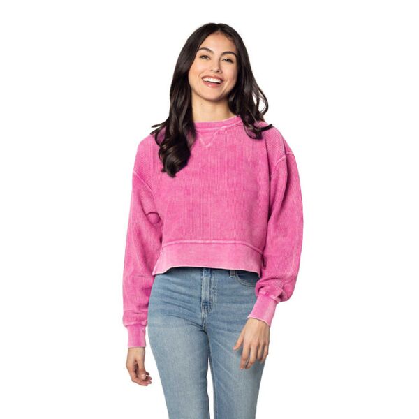 Ladies' Corded Boxy Pullover Thumbnail