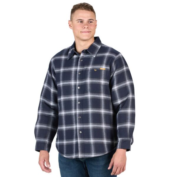 Men's Heartland Sherpa-Lined Flannel Shirt Jacket Thumbnail