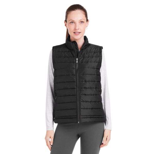 Ladies' Quilted Puffer Vest Thumbnail