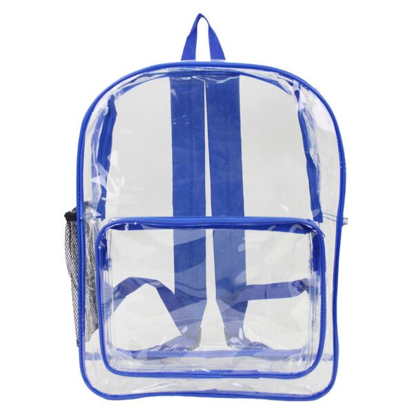 Large 17" Heavy Duty Clear Backpack Thumbnail