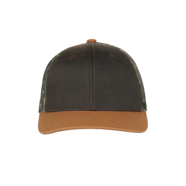 Structured Camo Mesh Back Hat Thumbnail