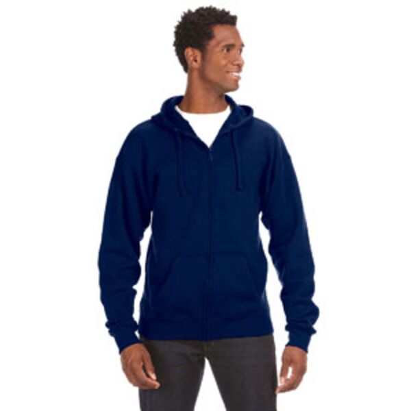 Adult Premium Full-Zip Fleece Hooded Sweatshirt Thumbnail
