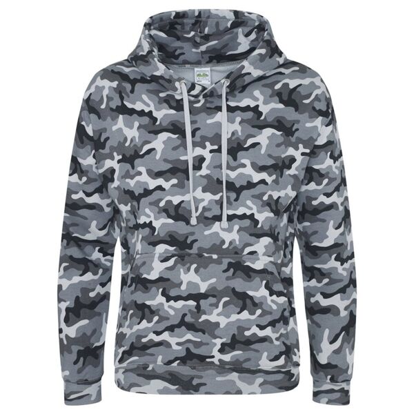 Unisex Camo Hooded Sweatshirt Thumbnail