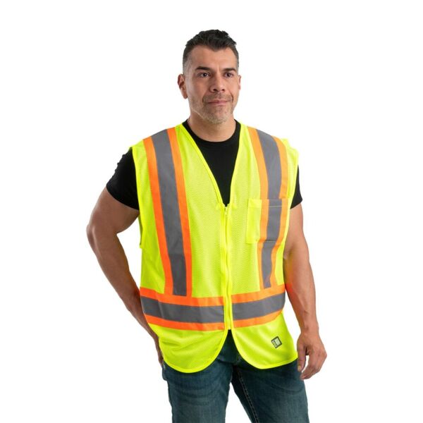 Unisex Hi-Vis Class 2 Multi-Color Vest Thumbnail