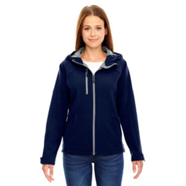 Ladies' Prospect Two-Layer Fleece Bonded Soft Shell Hooded Jacket Thumbnail
