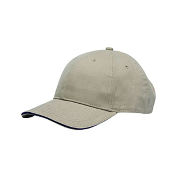 USA Made Cotton Sandwich Bill Cap Thumbnail