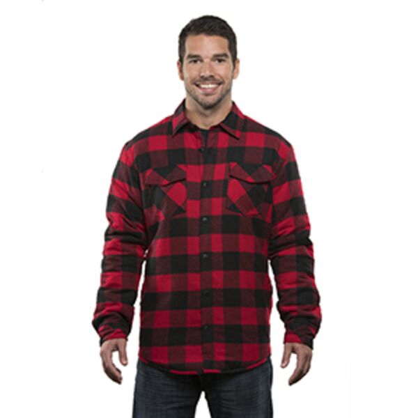 Adult Quilted Flannel Jacket Thumbnail
