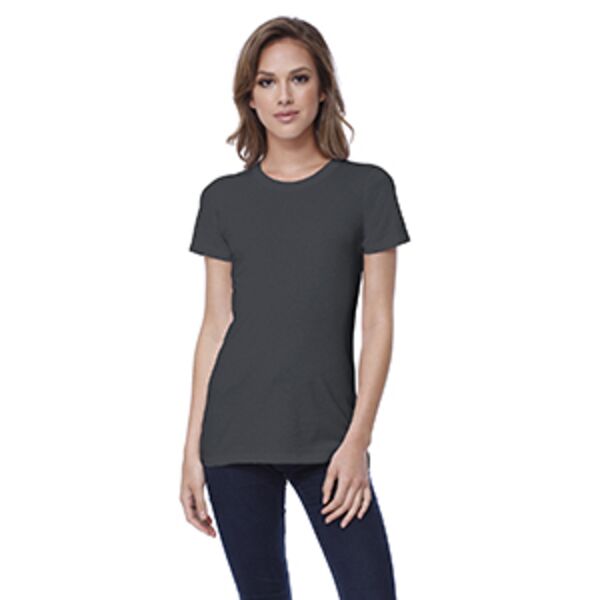 Ladies' Cotton Crew Neck T-shirt Thumbnail