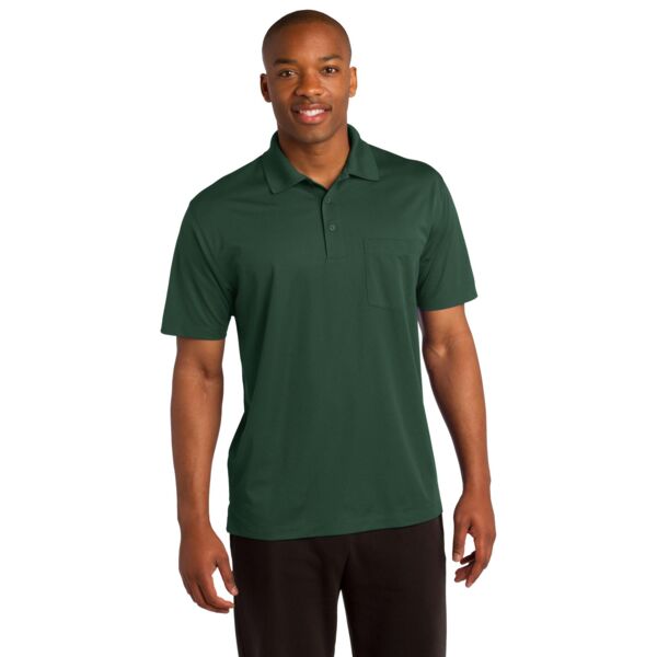 Micropique Sport Wick ® Pocket Polo Thumbnail